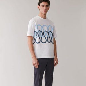 COS Bonded Cotton T-Shirt